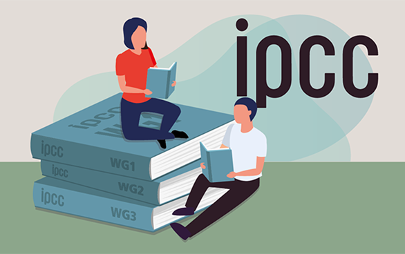 Illustrazione simbolo per il rapporto dell'IPCC