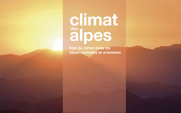 Extrait de la page de couverture de «Climat des Alpes»