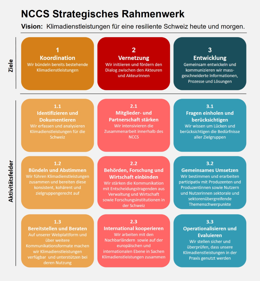 Strategisches Rahmenwerk des NCCS