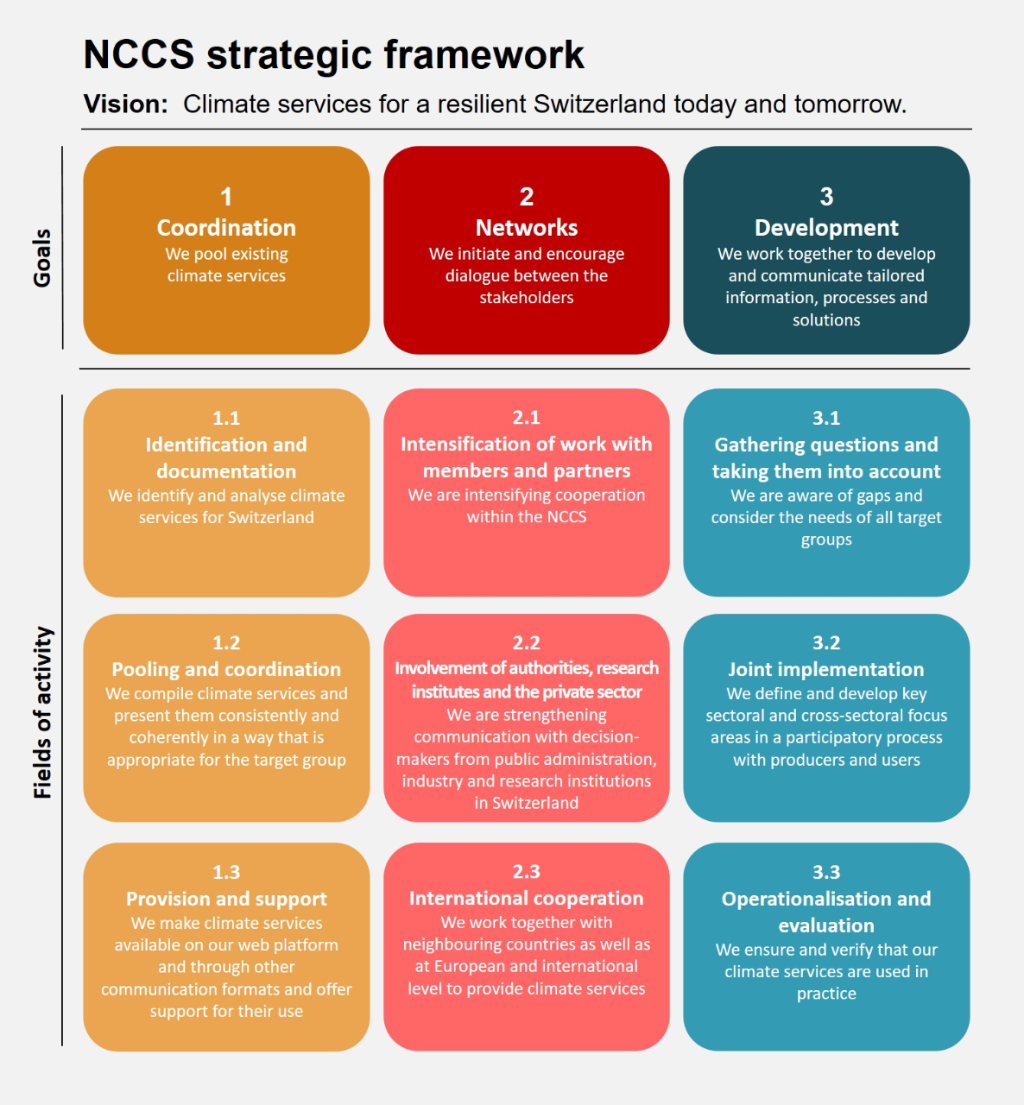NCCS strategic framework