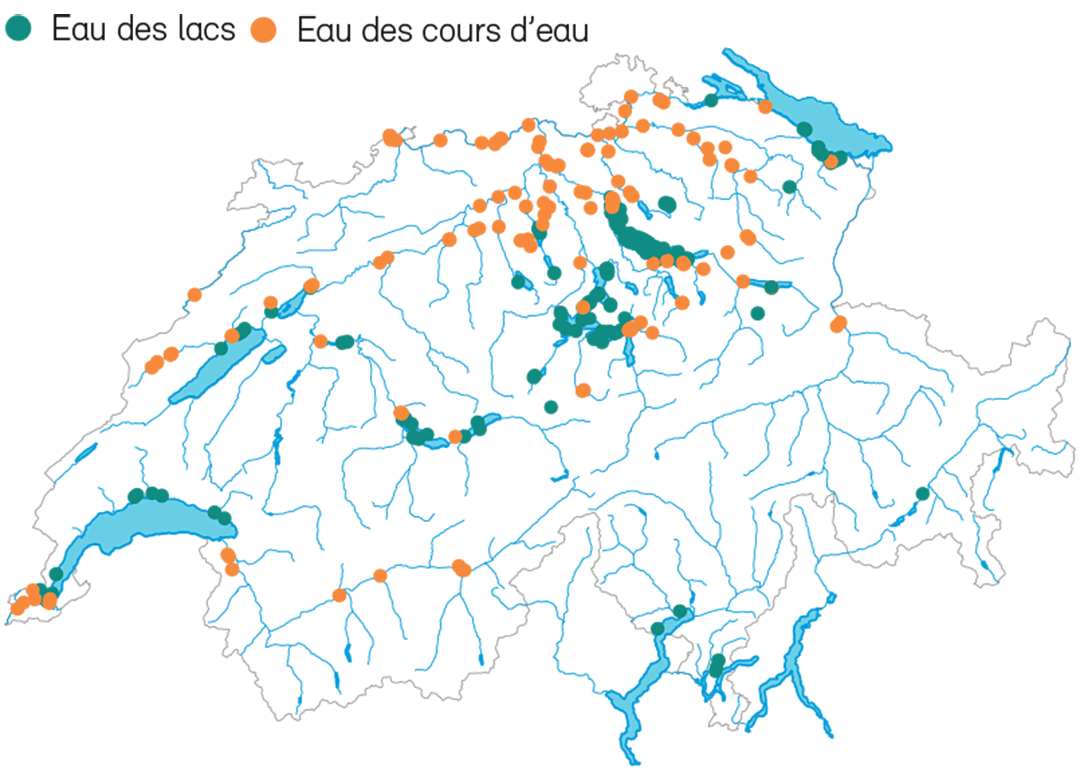 Utilisation thermique des lacs et cours d’eau en Suisse