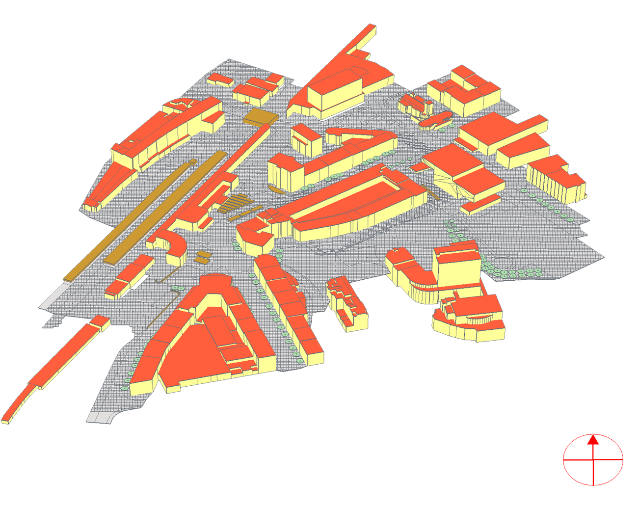 Una mappa di Friburgo