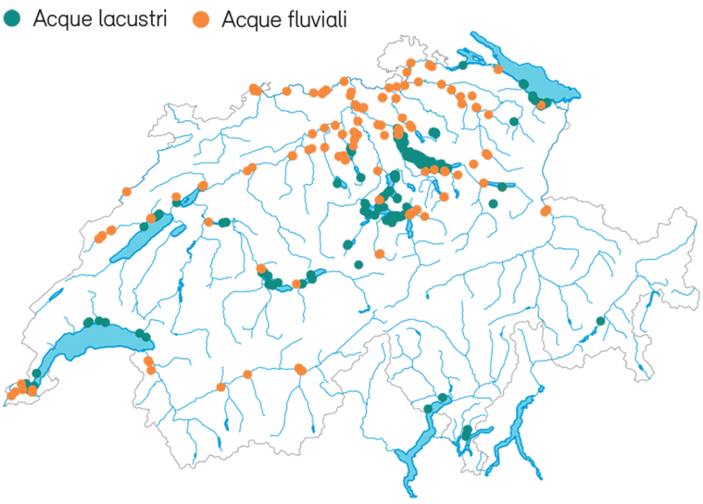 Utilizzo termico delle acque lacustri e fluviali in Svizzera